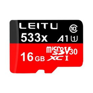 کارت حافظه microSDXC لیتو مدل 533x A1 کلاس 10 استاندارد UHS-I سرعت 80MBps ظرفیت 16 گیگابایت