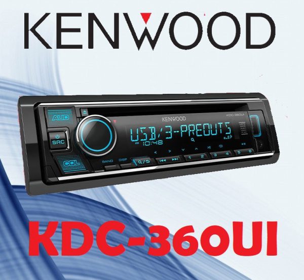 پخش صوتی کنوود Kenwood KDC-360UI