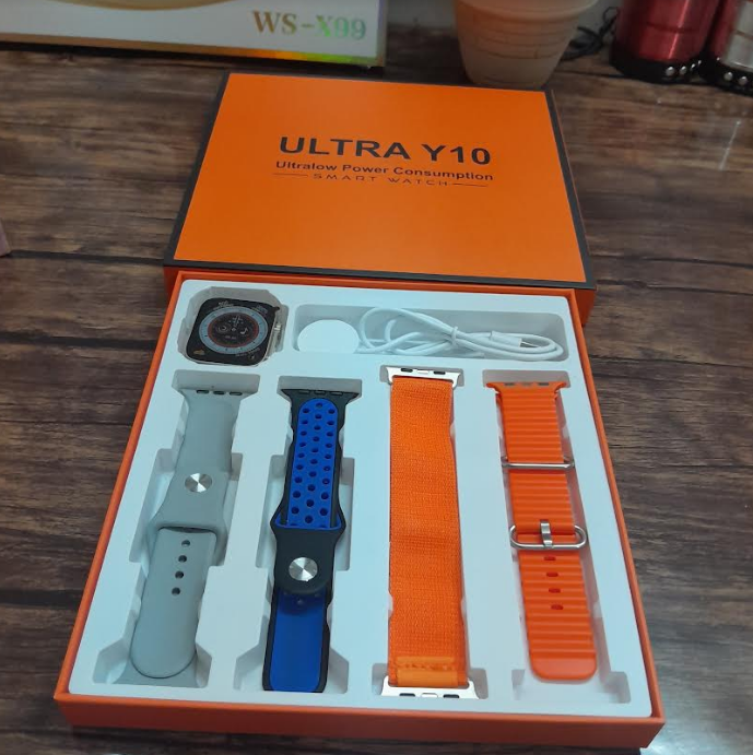 ساعت هوشمند مدل ultra y10 consumption