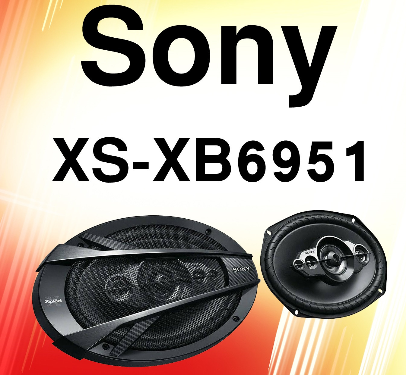 اسپیکر خودرو سونی مدل XS-XB6951 بسته دو عددی