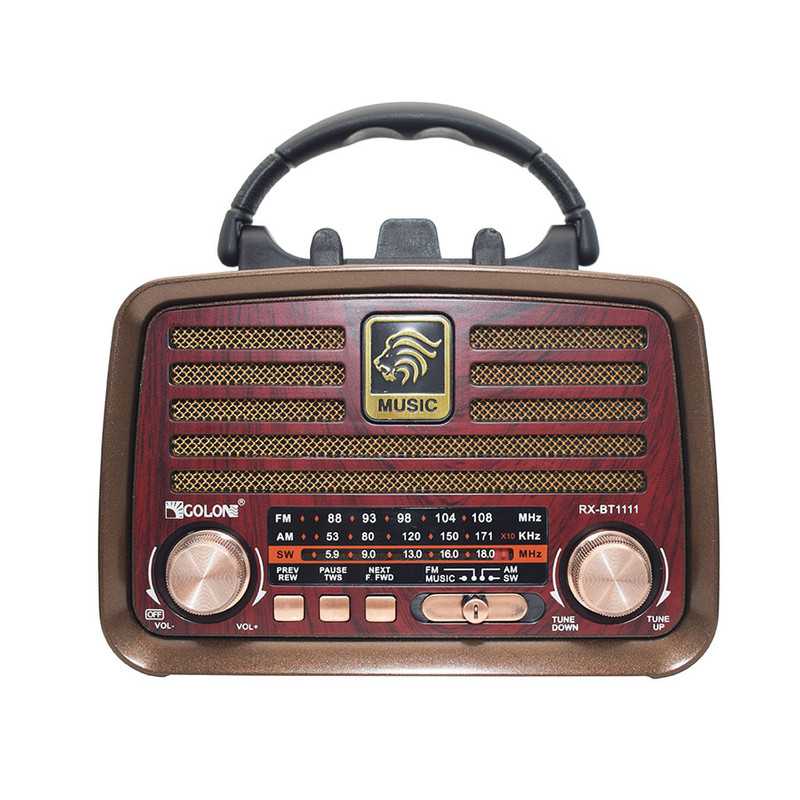رادیو بلوتوثی گولون مدل RX-BT1111 فلش خور