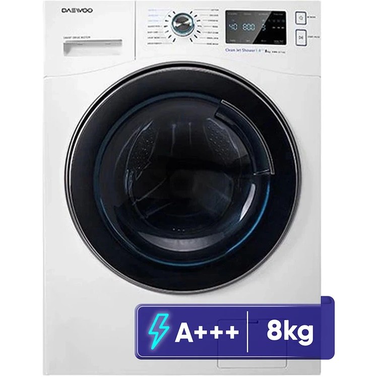 hHIS3pfIhNu2rX2m ماشین لباسشویی دوو مدل LM-881 ظرفیت ۸ کیلوگرم درب از جلو با موتور BLDC و ۱۴ برنامه - Image 1