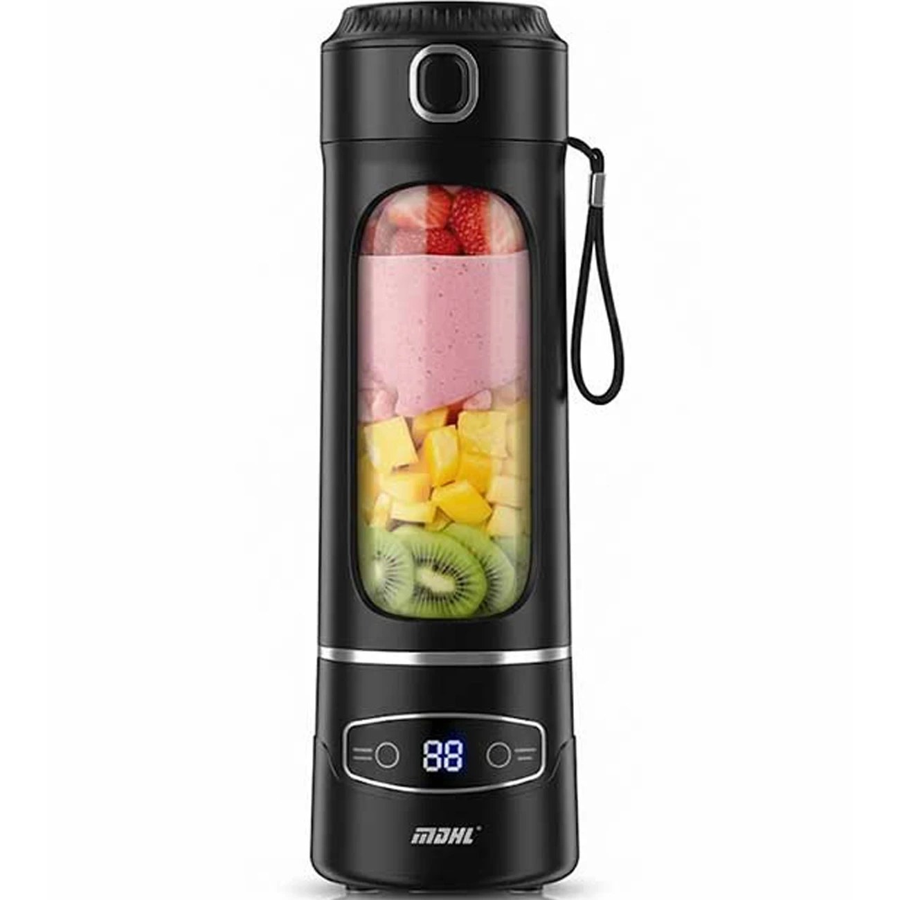 p46Xsz52zt1RtXuA شیکر شارژی MDHL مدل AJ-02 حجم ۶۰۰ میل با ۱۲ تیغه - Image 1